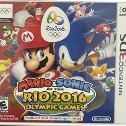 Mario and Sonic at Rio 2016 Olympic Games for Nintendo 3DS