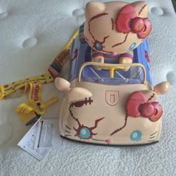 2025 Universal Studios Hollywood HHN Chucky Hello Kitty Car Popcorn Bucket New 