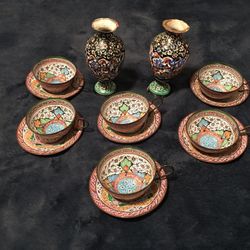 Antique Items Perhaps From Over100 Years Ago From Middle East Isfahan 