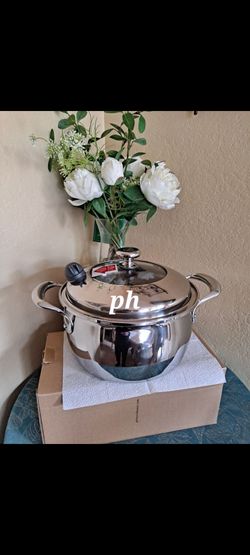 CASEROLA HONDA DE 6 QT DE ACERO INOXIDABLE 5-PLY VIDA SANA PRINCESS HOUSE 🌷 ⚘️