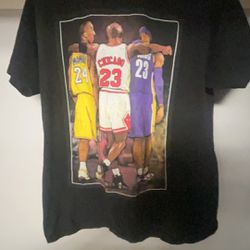 Lebron, Kobe and Jordan shirt 