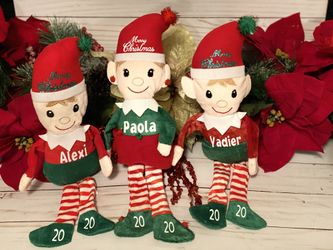 Custom personalized Christmas elves elf