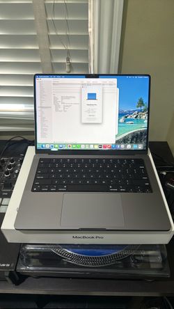 MacBook Pro 14” M1 Max – 32GB RAM – 1TB SSD – 100% Battery