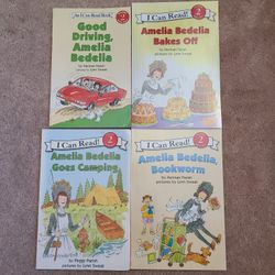 Amelia Bedelia Collection, 8 Books, Level 2