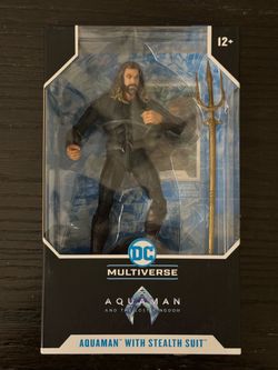 McFarlane Aquaman and the Lost Kingdom DC Multiverse Aquaman (Stealth Suit Ver.) Action Figure
