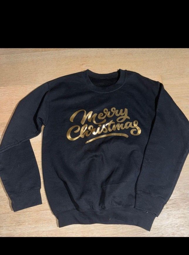Christmas Sweatshirt Black