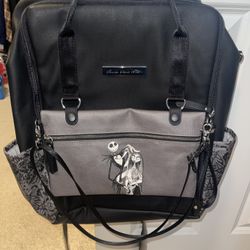 Petunia Pickles Bottoms Diaper Bag New No Tags Attached ( Nightmare Before Christmas ) 