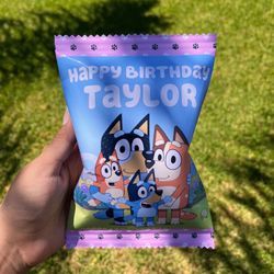 Custom Chip Bags Labels
