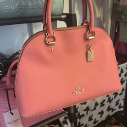 Pink Coach Bag