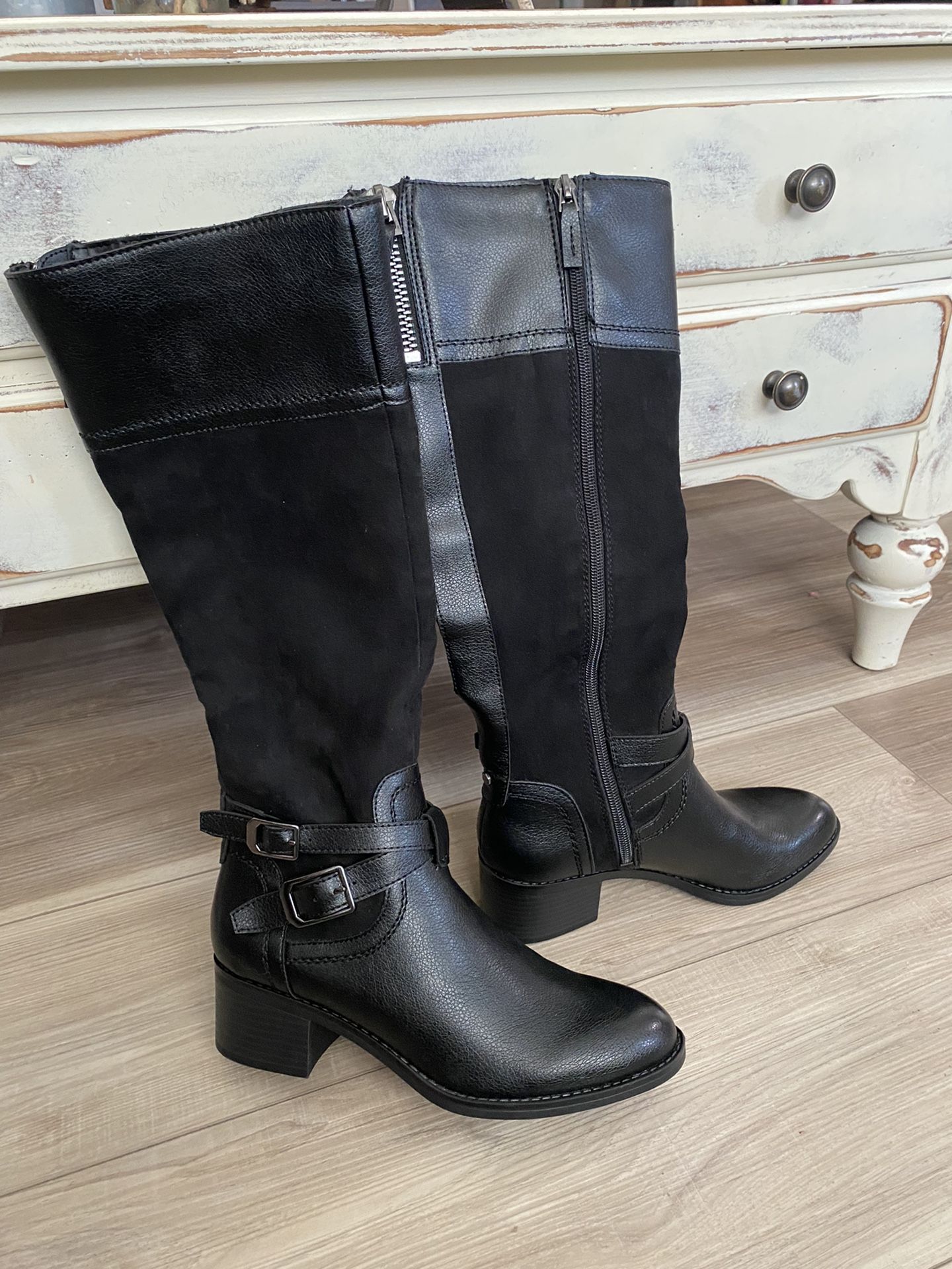 Long Black Boots