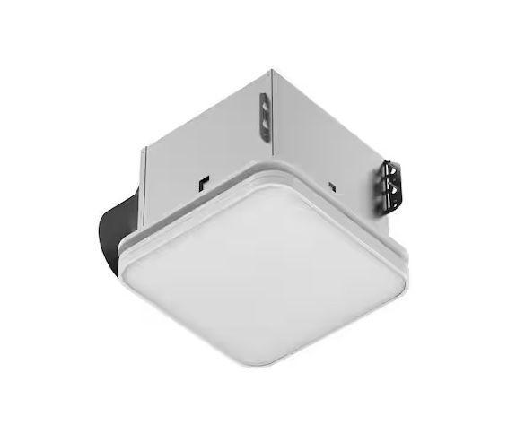 Commercial Electric 80 /110 CFM Ceiling/Wall Mount Roomside Installation Bathroom Exhaust Fan with Night Light, Humidity Sensor, ENERGY STAR - RETAILS