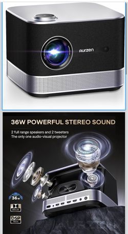 3-in-1 Projector 4K Supported