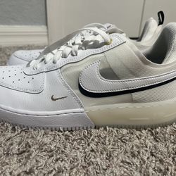 Nike Air Force 1 React 40th Anniversary Sail Gold 