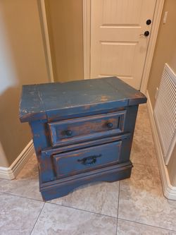 Rustic side table