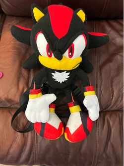 Sonic the hedgehog Shadow plush backpack