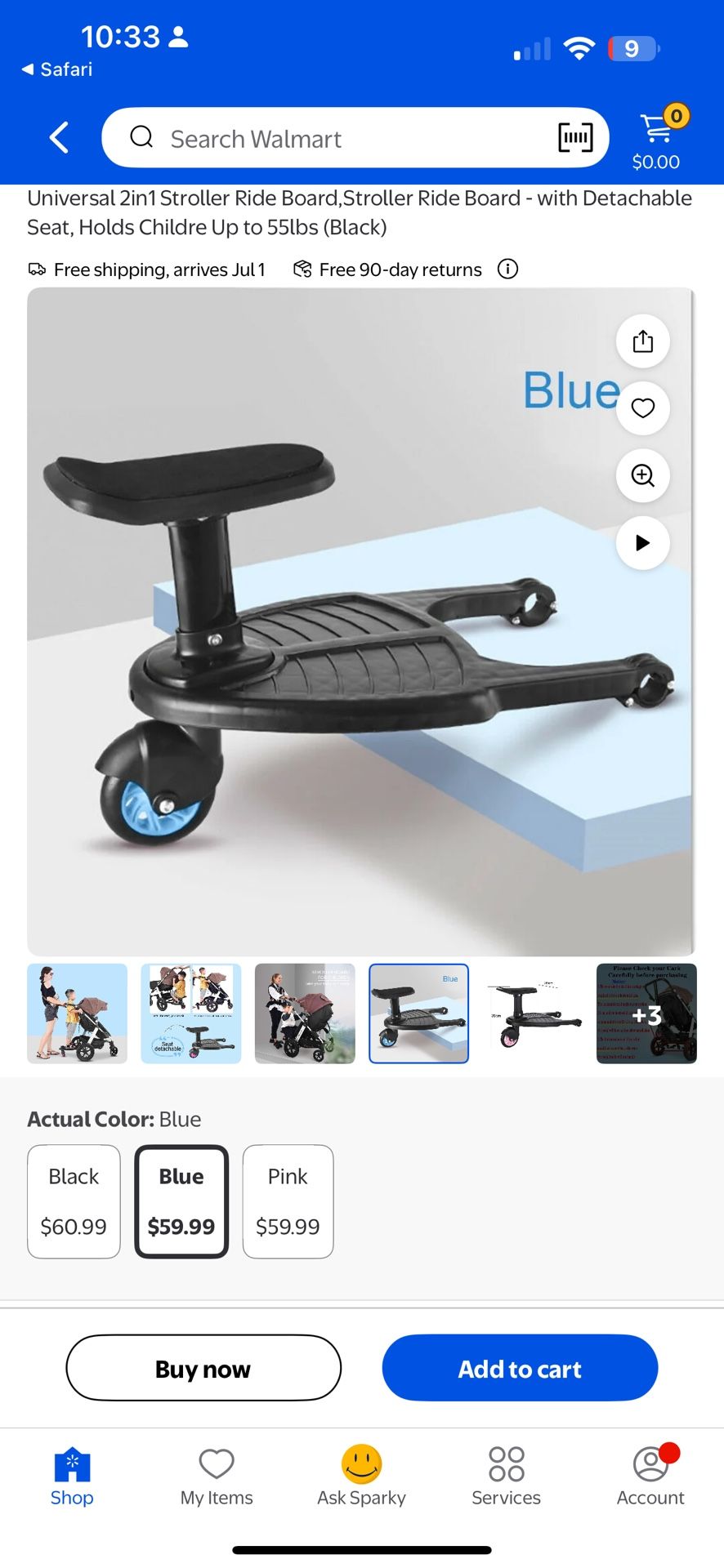 Stroller Attachment For Toddler