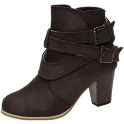 HOTRA Women’s Ankle Boots  Size 8 US  Coffee Brown