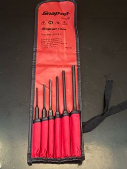 Snap-on Tools 6 pc Long Pin Punch Set