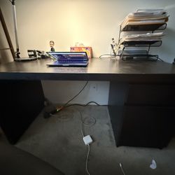 BLACK DESK 