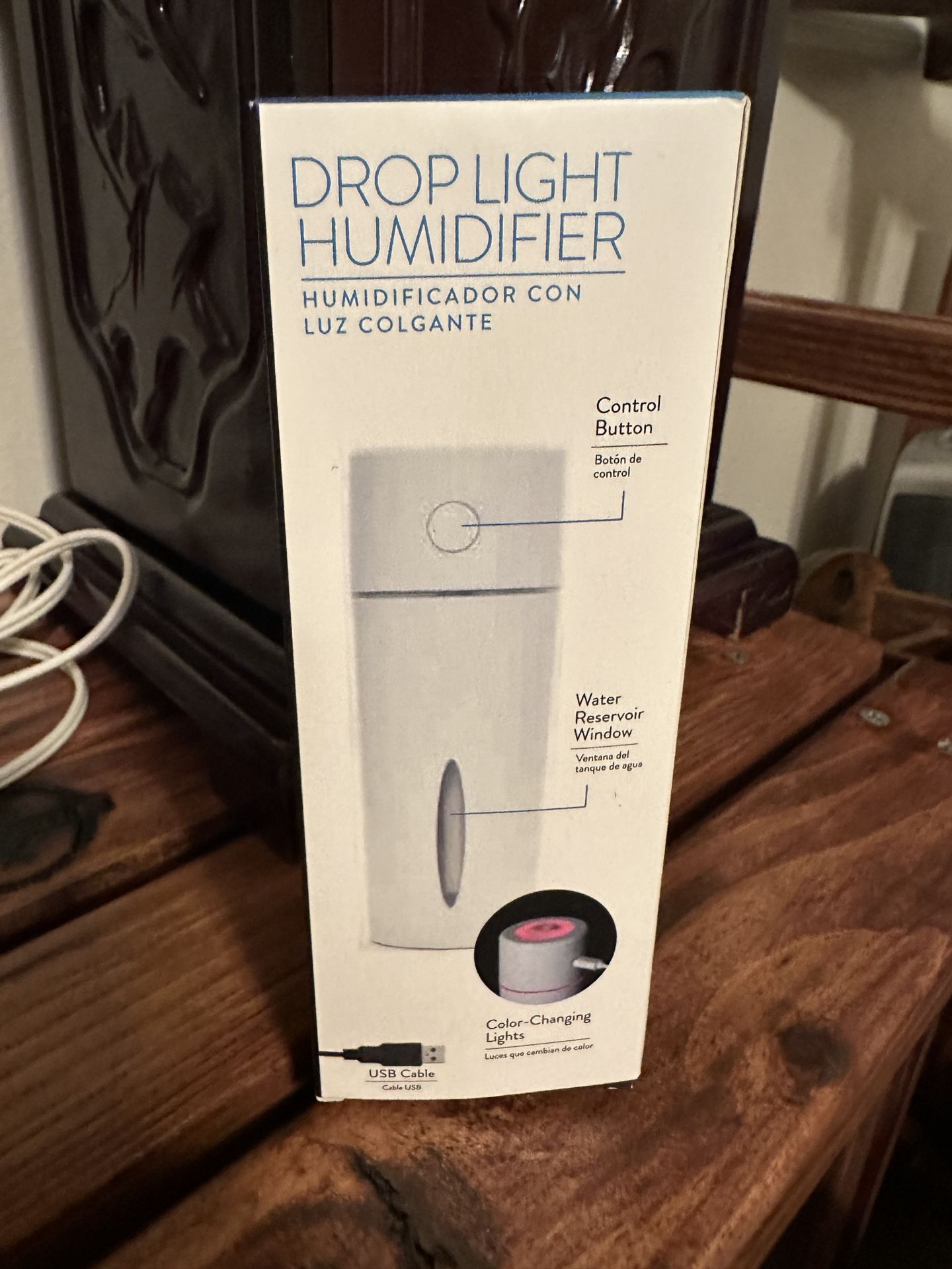 TREVA Drop Light Personal Humidifier