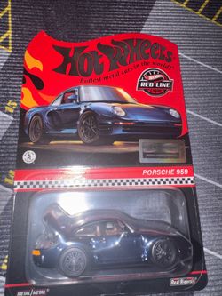2024 Hot Wheels RLC Exclusive - Porsche 959 Spectraflame Steel Blue w/protector