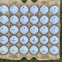 30 Golf ⛳️ Balls Wilson 