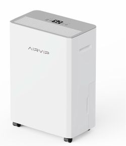 34 Pints Dehumidifiers for Home with 6.56ft Drain Hose, Smart Humidity Control, Max 2441 Sq.Ft Quite & Energy Efficient Dehumidifier for Basement Bedr