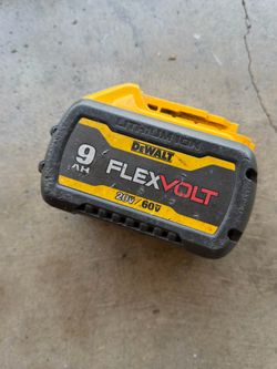 Dewalt FlexVolt  60/20v 9 ah battery