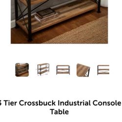 3 Tier Console Table