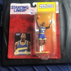 1994 Starting. Lineup Chris Webber Figure And Card Los Angeles Lakers New In Box!