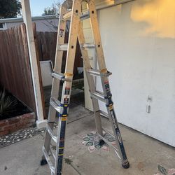 5 in 1 Multi Position pro 17 Ft Ladder