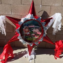 Little Red Ridding Hood 3D Star Pinata 