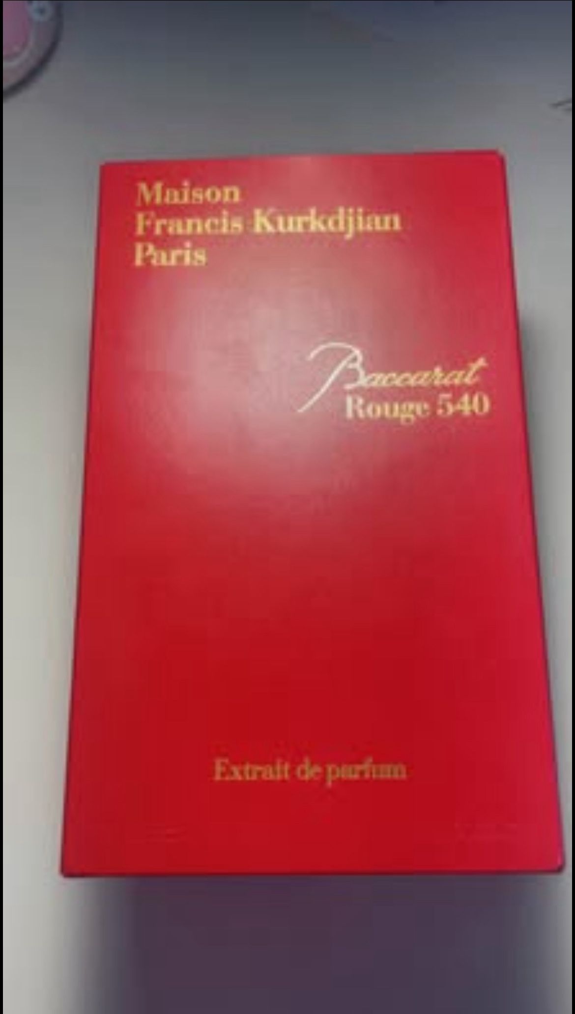 Baccarat Rouge 540
