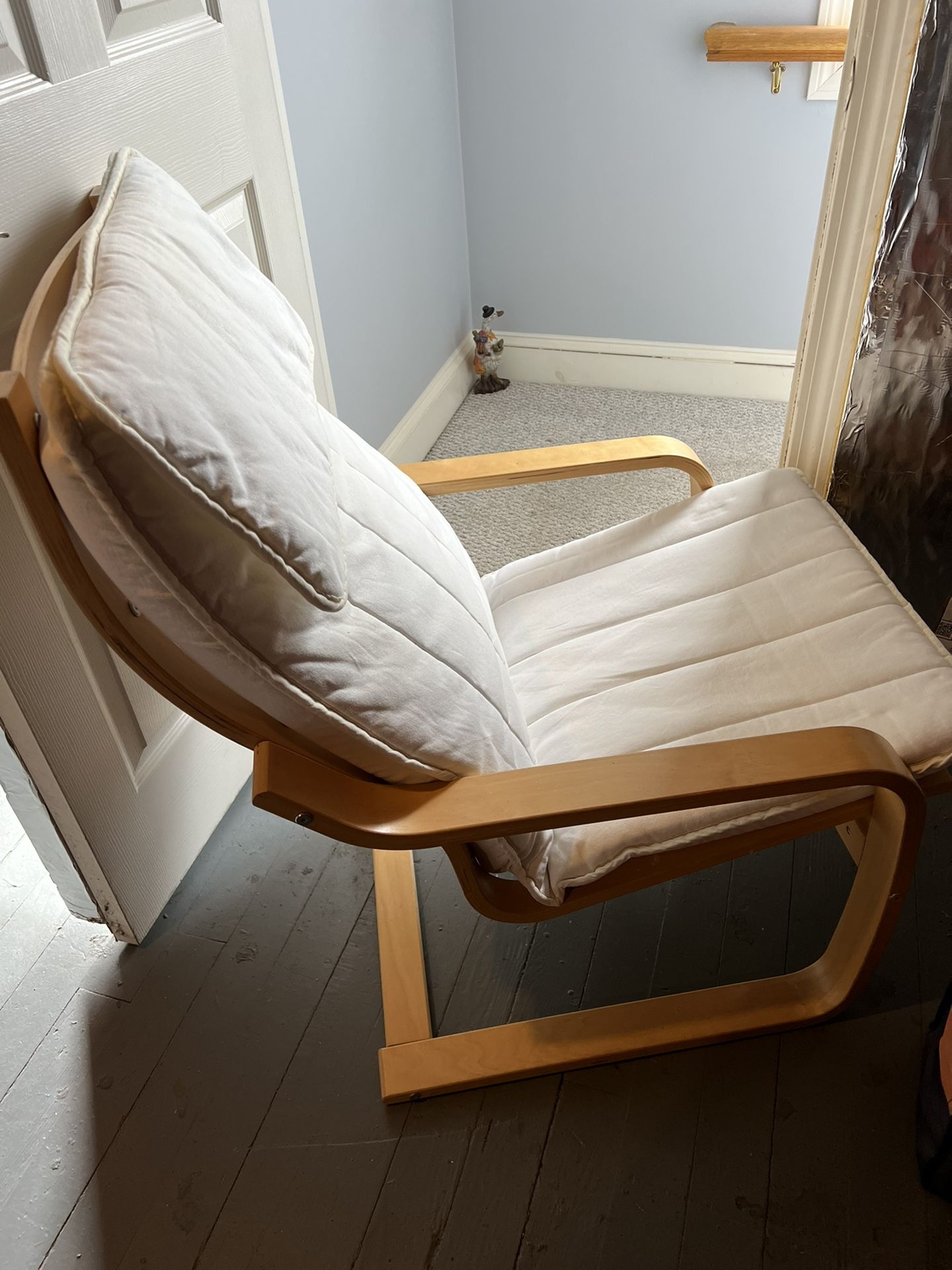 Armchair Wood & Fabric