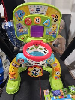 Baby Basket Ball Hoop And Soccer Net