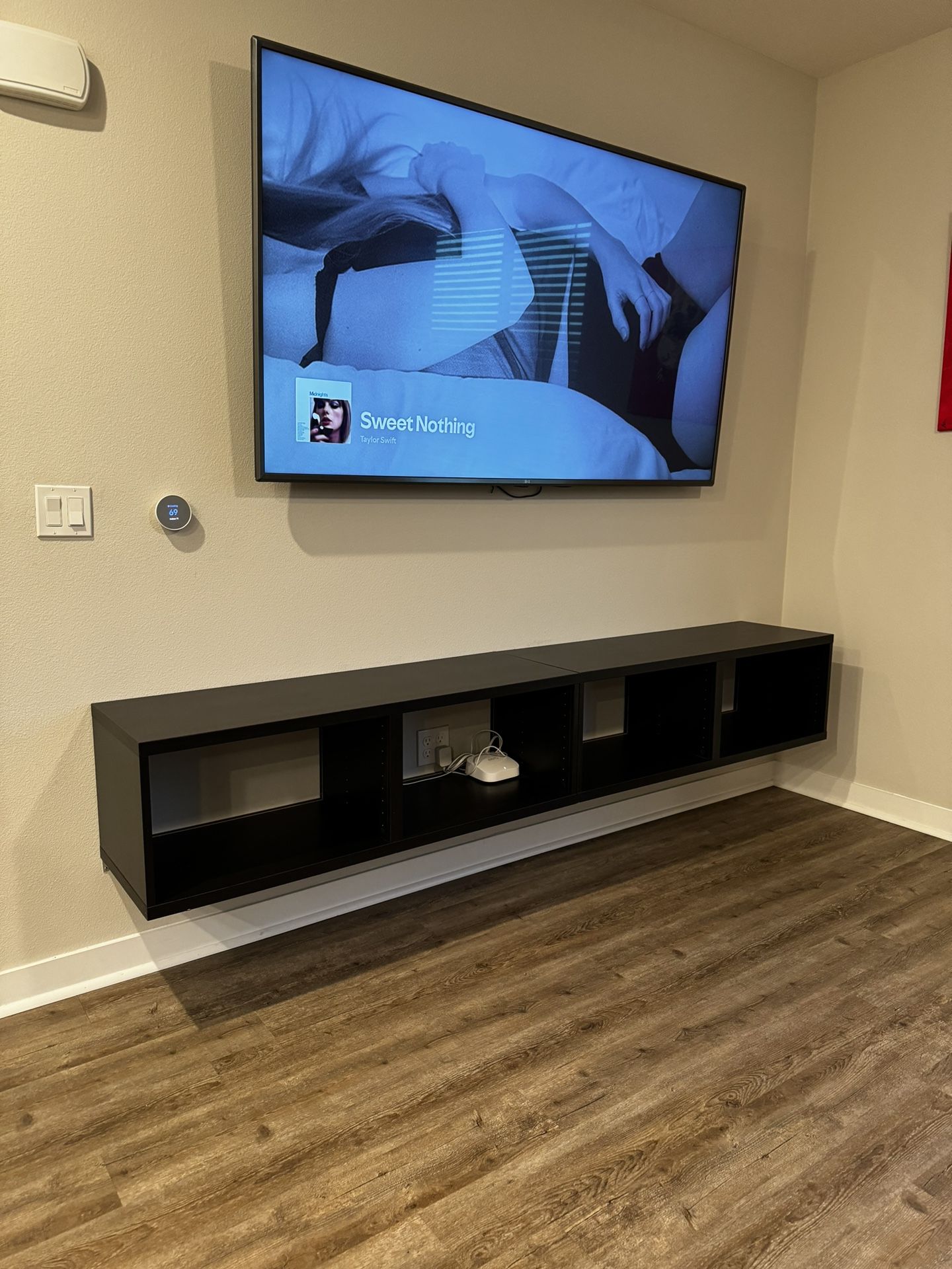 IKEA BESTA Shelves Black-brown