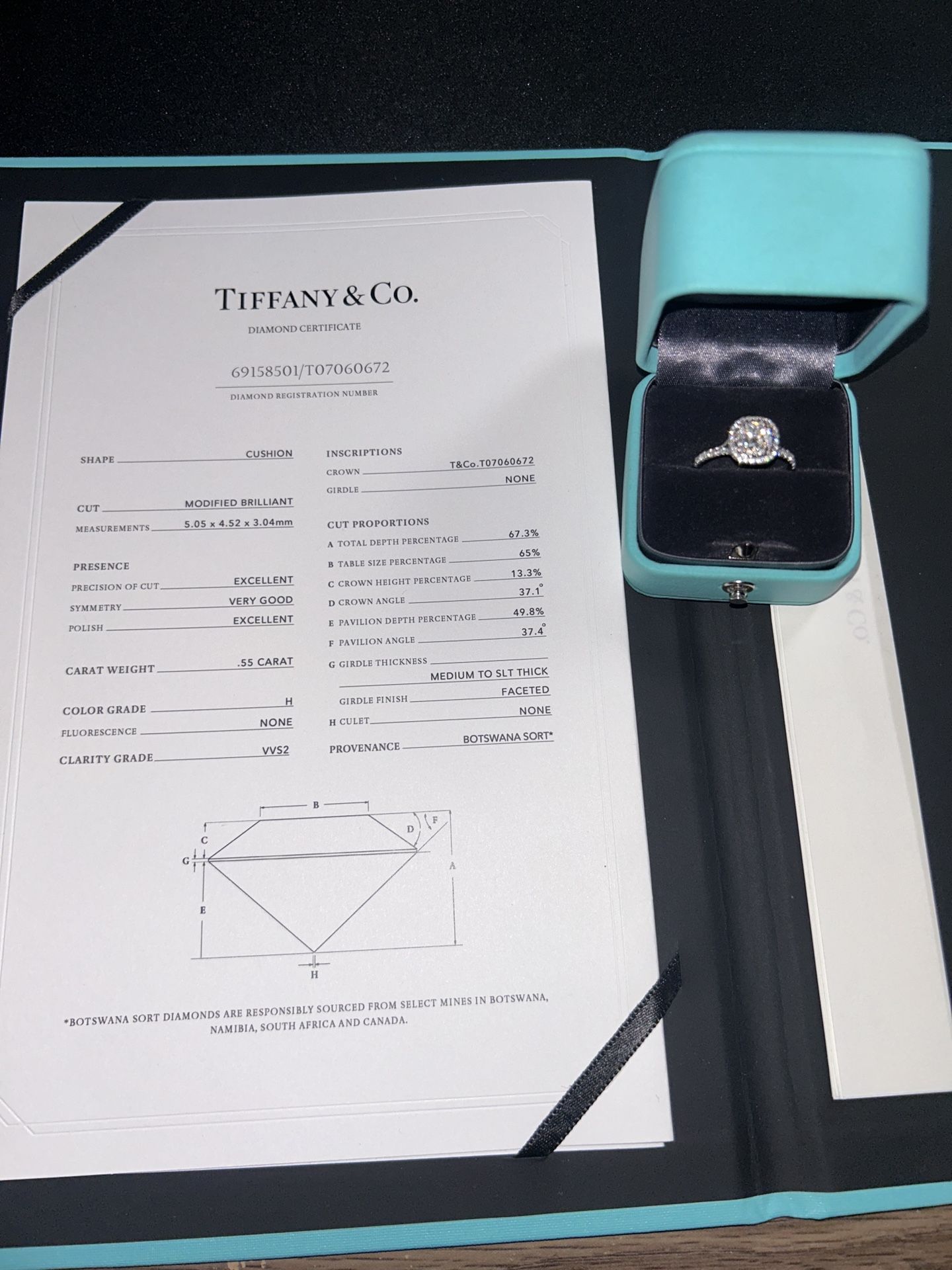 Tiffany & Co Engagement Ring