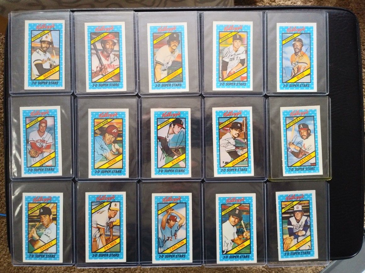 1980 Kellogg's 3D Super Stars Baseball Card Set/60