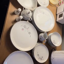 Vintage Fine China Set Ikeda Made In Japan