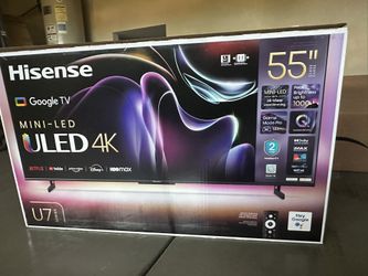 Excellent High Quality 55” 4K 144hz Hisense U7 
