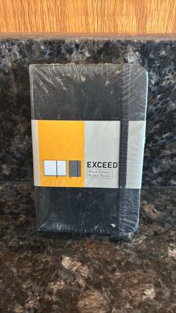 Exceed Hard Cover Ruled Notebook