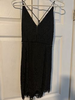Size 4 Black Party Dress