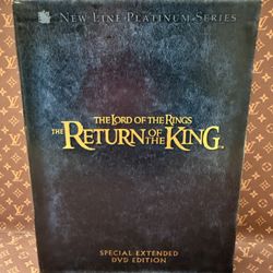 Lord of the Rings Return of the King Platinum Special Extended DVD 4-Disc LOTR