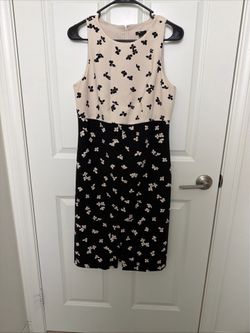 Ann Taylor Mixed Floral Sheath Dress size 6