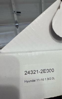 Hyundai timing chain/water pump