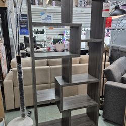 🎄 Bookcase, Bookshelf, Gray Color, Brand New.