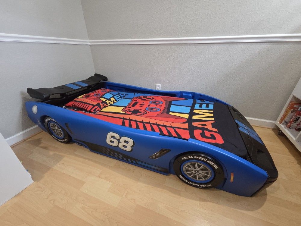 Twin Bed Frame Car Themed