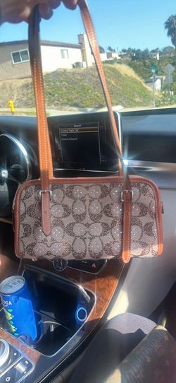 Coach bag sparkly!!