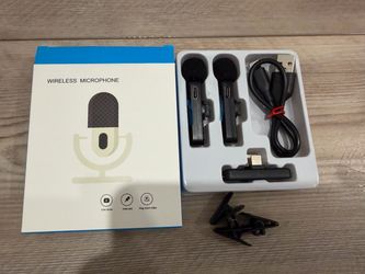 New Wireless Lavalier Lapel Microphone