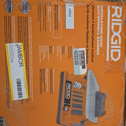 Ridgid Oscillating Edge Belt Sander 